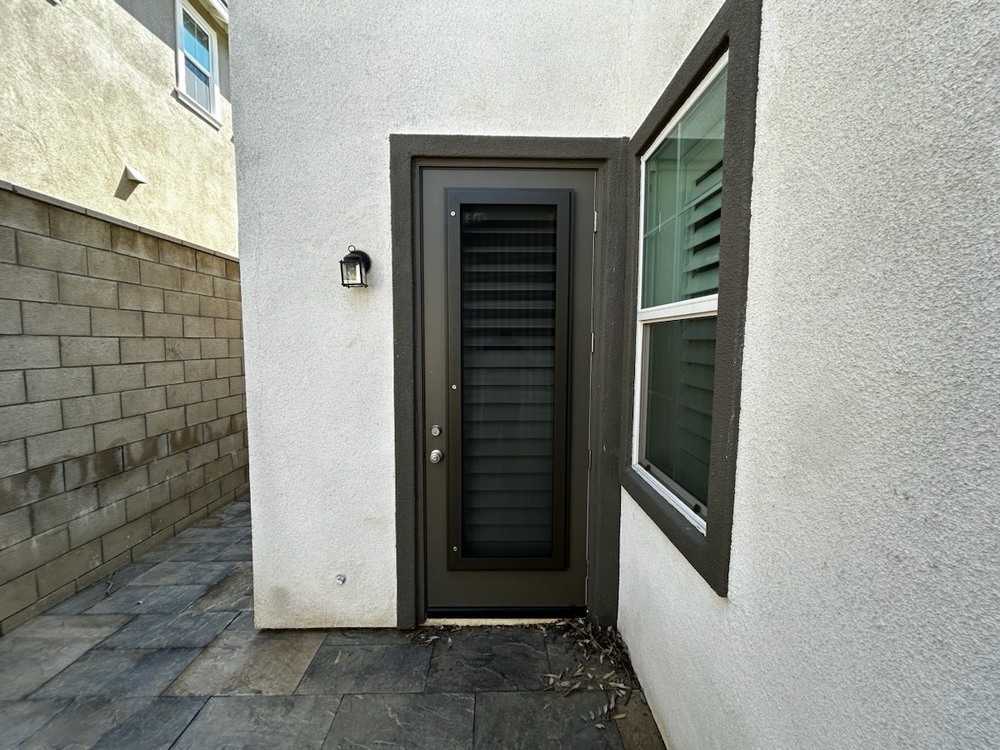 security screen door installation feature