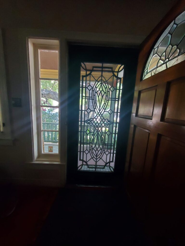 Black Titan Security Screen Door and Crimsafe Security Sliding Door Installation