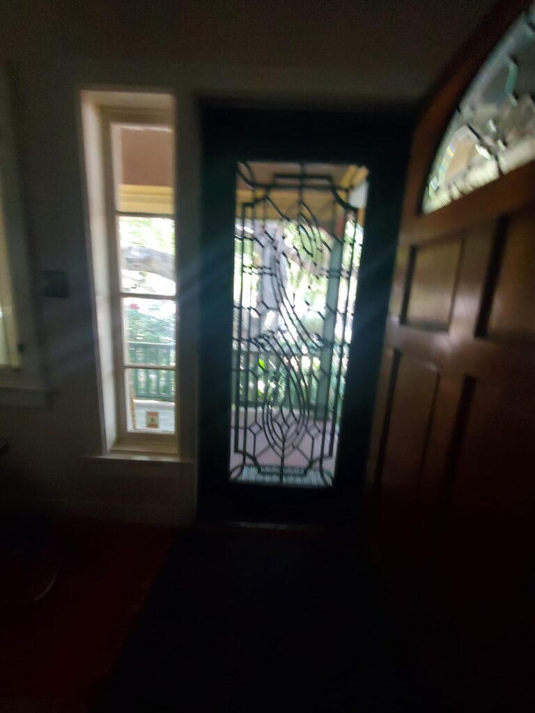 Black Titan Security Screen Door and Crimsafe Security Sliding Door Installation