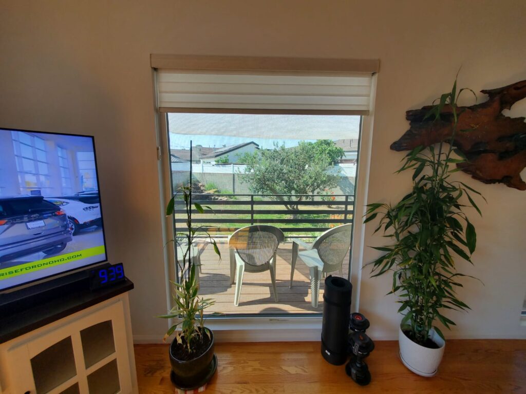French Security Screen Door and Fixed Security Window Screens in North Hollywood, CA.