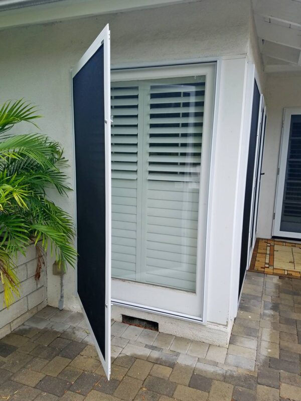 Cleanable Security Window Screens