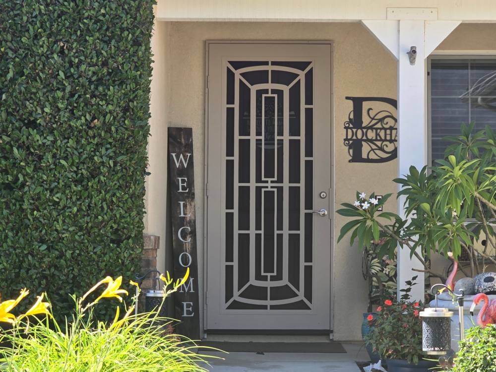 CSS-Custom Titan Premium Security Screen Door in Calimesa (2)