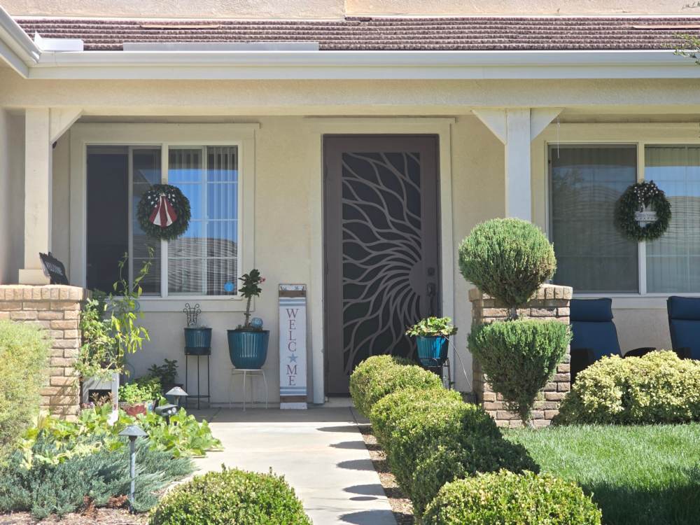 Titan Premium Security Screen Door Installation in Calimesa